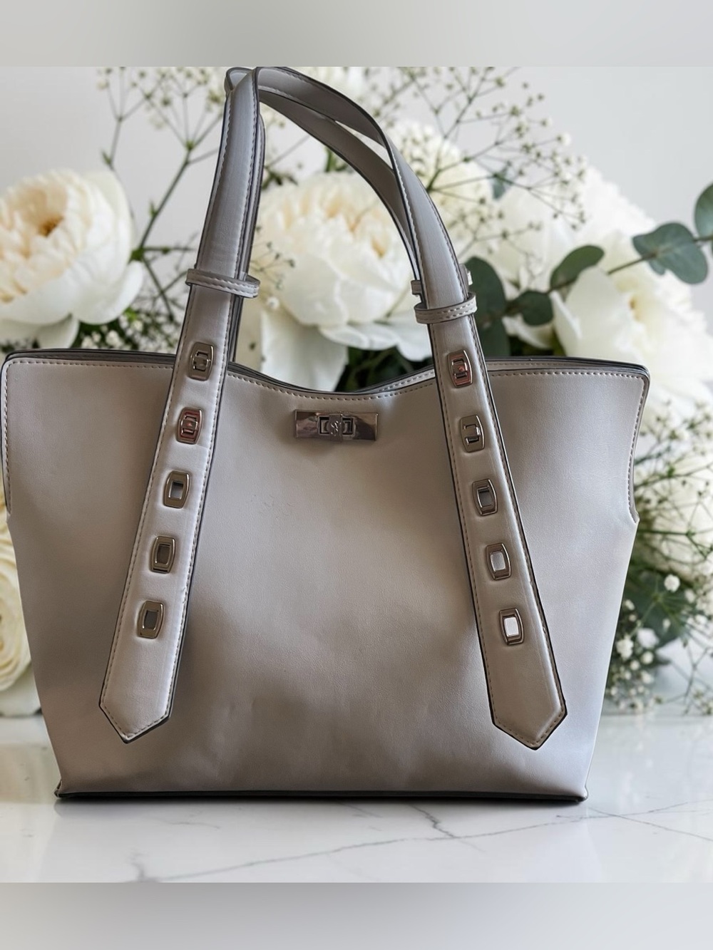 Steve Madden Stud-Accent Tote